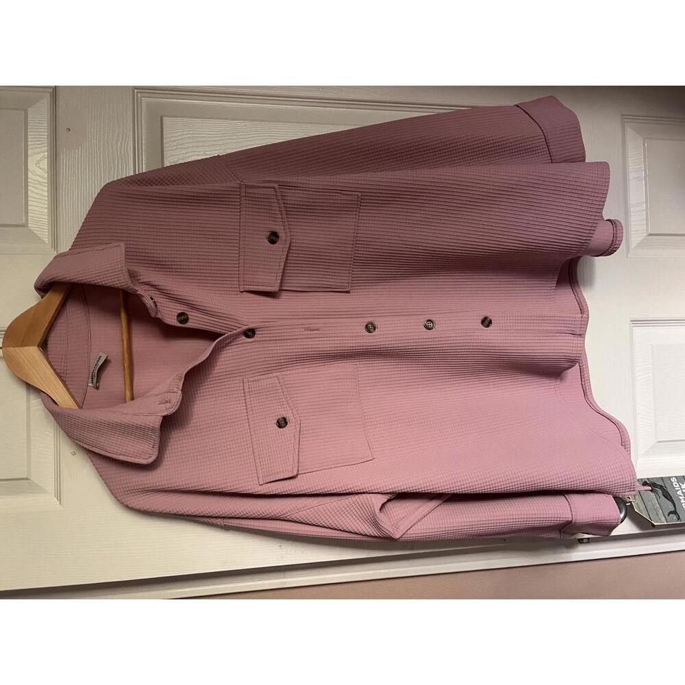 Sabrina Lauren New York Pink Button-Up Shirt XL